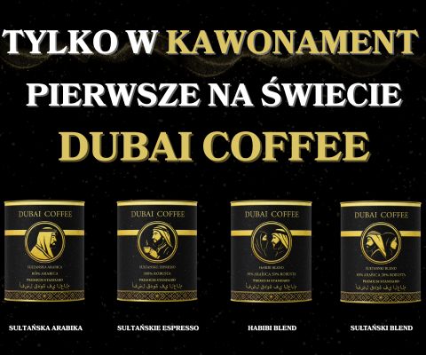 Baner Kawy Dubajskie