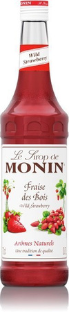 Syrop WILD STRAWBERRY MONIN 0,7 L - poziomkowy