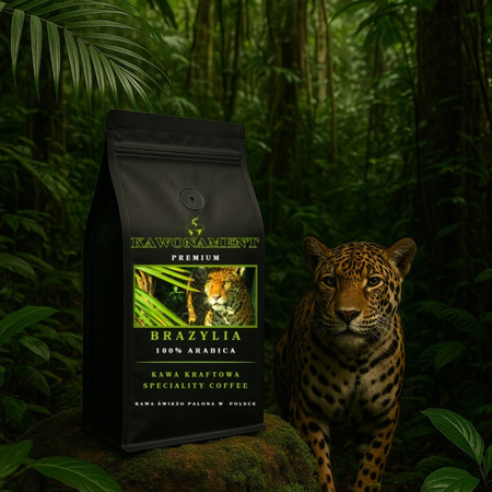 Kawa ziarnista 250g BRAZYLIA CERRADO Świeżo Palona Arabica 100%