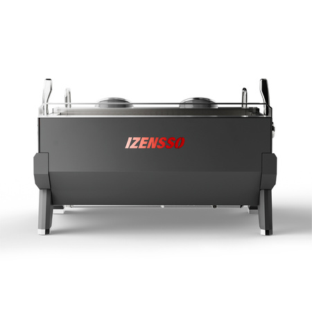 Ekspres do kawy kolbowy z 2 bojlerami Raptor 2GR Black Izensso