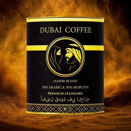 Kawa Dubajska Ziarnista 250g HABIBI BLEND 50% ARABICA 50% ROBUSTA