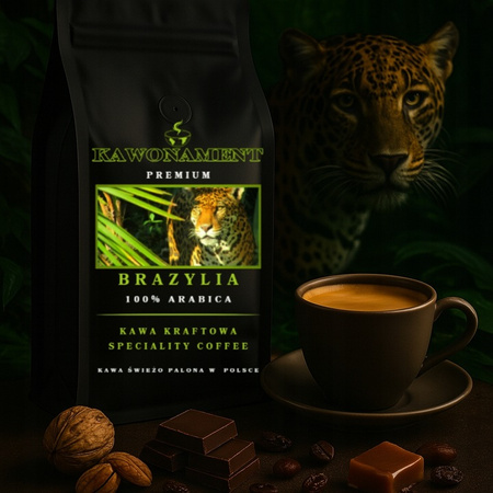 Kawa mielona 500g BRAZYLIA CERRADO Świeżo Palona Arabica 100%