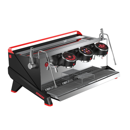 Ekspres do kawy kolbowy z 3 bojlerami Raptor 3GR BLACK Izensso