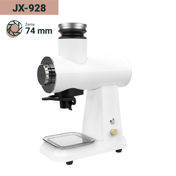 Młynek typu single-dose JX-928 Glossy Black - Profesjonalny młynek do kawy (żarna 74 mm) - Coffee Format