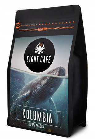 Kawa Ziarnista Świeżo Palona Arabica Kolumbia 1KG