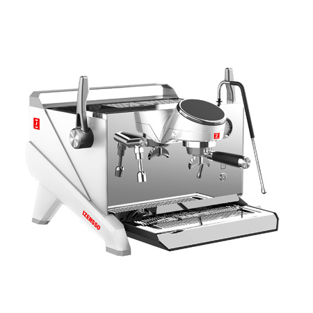 Ekspres do kawy kolbowy z 1 bojlerem Raptor 1GR White Izensso