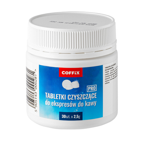 Tabletki czyszczące PRO do ekspresów do kawy 30 szt – COFFIX
