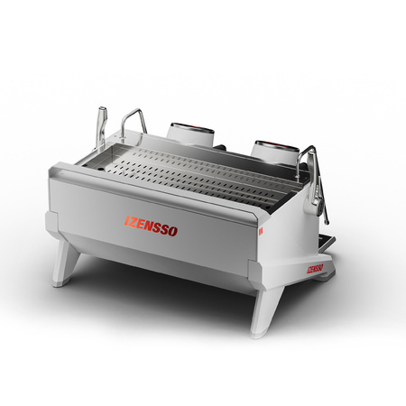 Ekspres do kawy kolbowy z 2 bojlerami Raptor 2GR White Izensso