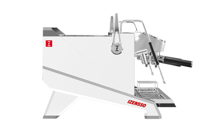 Ekspres do kawy kolbowy z 3 bojlerami Raptor 3GR White Izensso