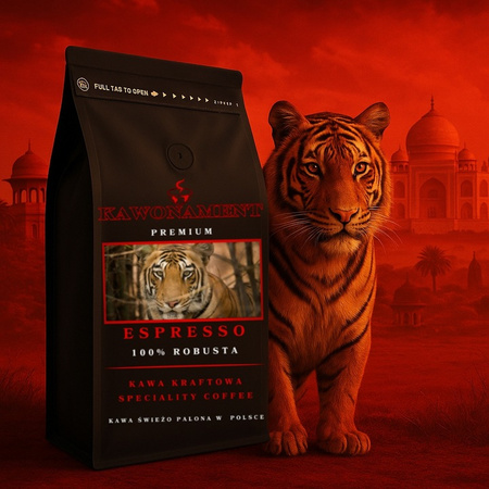 Kawa mielona 500g ESPRESSO Świeżo Palona Robusta 100%