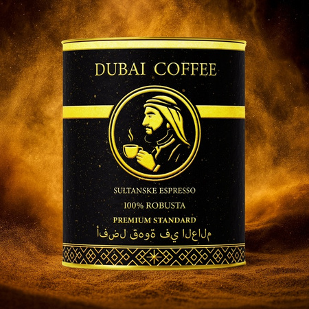 Kawa Dubajska Ziarnista 250g SUŁTAŃSKIE ESPRESSO 100% ROBUSTA
