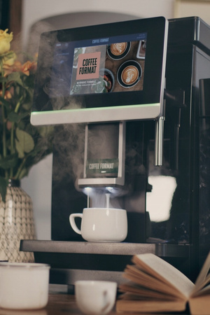 Ekspres do kawy Automatyczny Coffee Format DEMY W4LM z systemem płatności