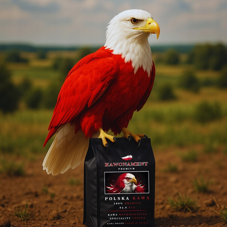 Kawa ziarnista 1kg POLSKA KAWA Świeżo Palona Arabica 100%