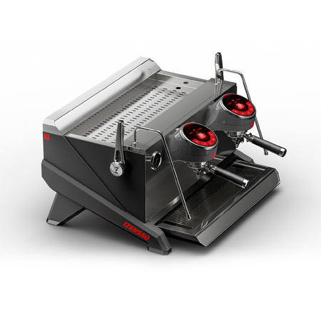 Ekspres do kawy kolbowy z 2 bojlerami Raptor 2GR Black Izensso