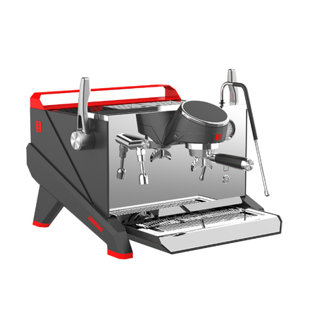 Ekspres do kawy kolbowy z 1 bojlerem Raptor 1GR Black Izensso