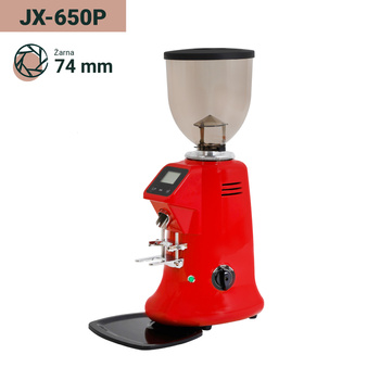 Młynek JX-650P Red - Profesjonalny młynek do kawy (żarna 74 mm) - Coffee Format