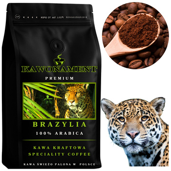 Kawa mielona 500g BRAZYLIA CERRADO Świeżo Palona Arabica 100%