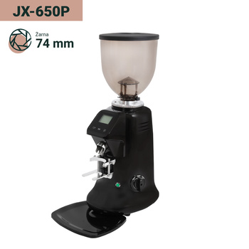 Młynek JX-650P Glossy Black - Profesjonalny młynek do kawy (żarna 74 mm) - Coffee Format