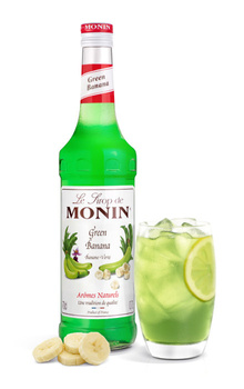Syrop GREEN BANANA MONIN 0,7 L - zielony banan